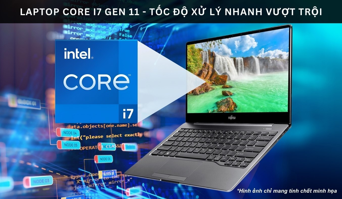 Laptop Fujitsu CH-9C13A1 i7-1165G7 (4ZR1J05322) Giá Rẻ, Chính Hãng