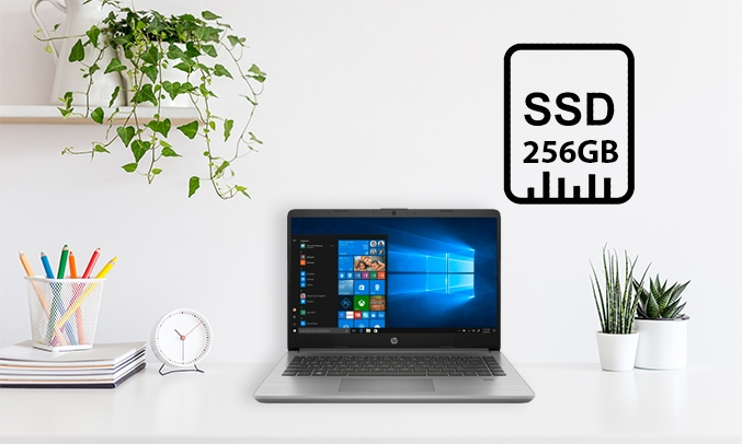 Laptop HP 340S G7 i5-1035G1 14 inch 2G5C2PA - Ổ cứng SSD 256GB