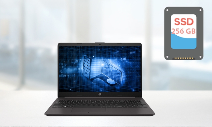 Laptop HP 250 G8 i3-1005G1 15,6 inch 389X8PA - Ổ cứng SSD