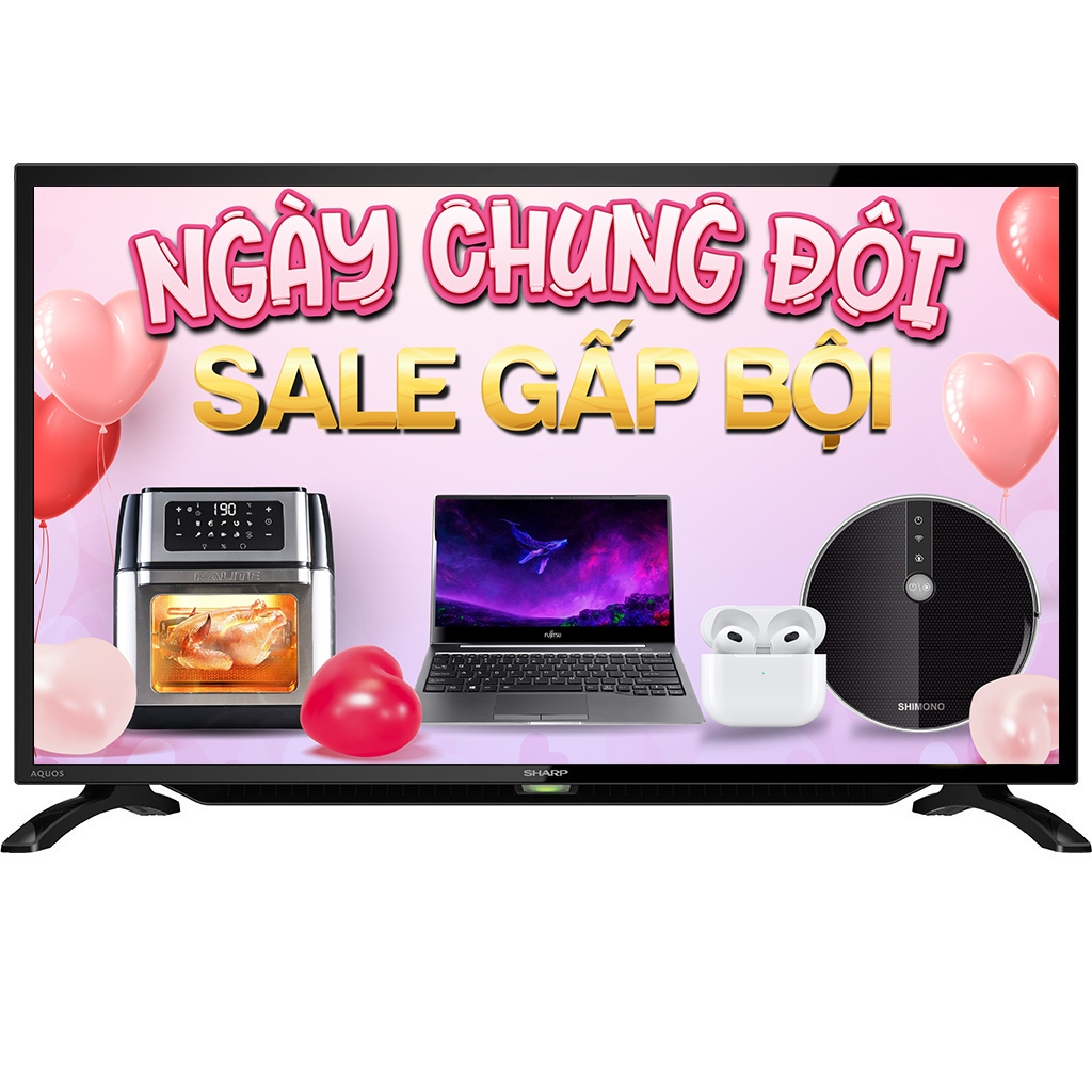Tivi Sharp 32 inch 2T-C32BD1X Tivi Sharp 32 inch 2T-C32BD1X