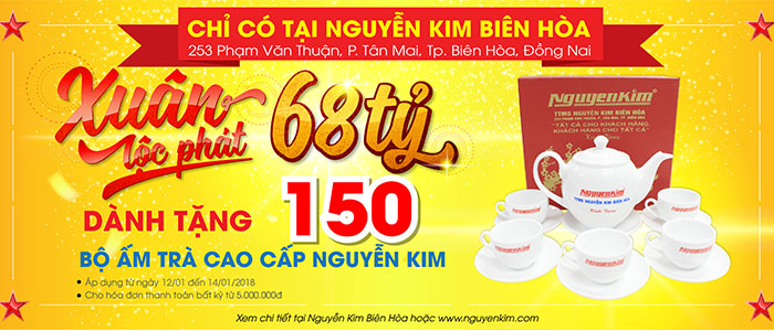 TTMS Nguyễn Kim Biên Hòa triển khai nhiều chương trình khuyến mãi hấp dẫn, mang đến cho khách hàng những giờ phút mua sắm cuối tuần thoải mái