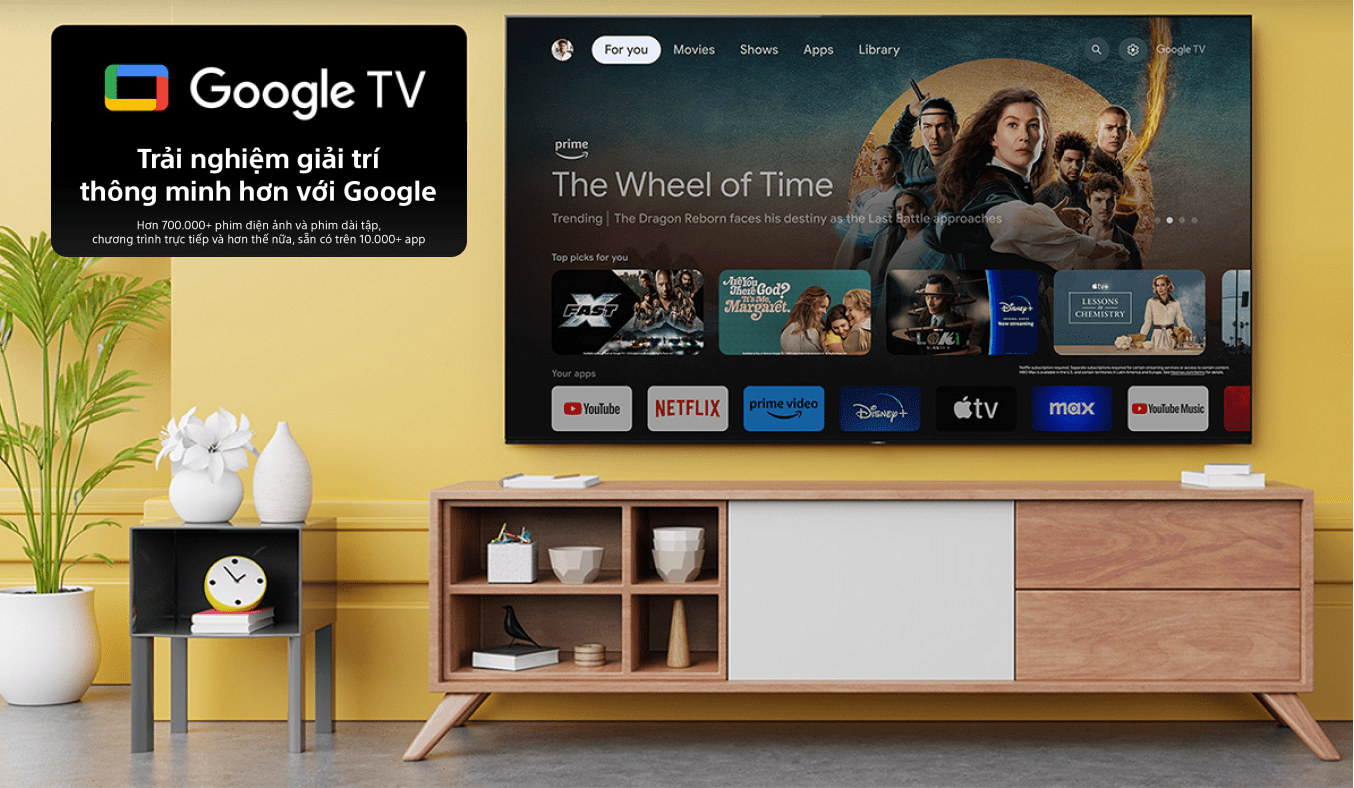 Sony Google TV Mini LED BRAVIA 5 75 inch K-75XR50
