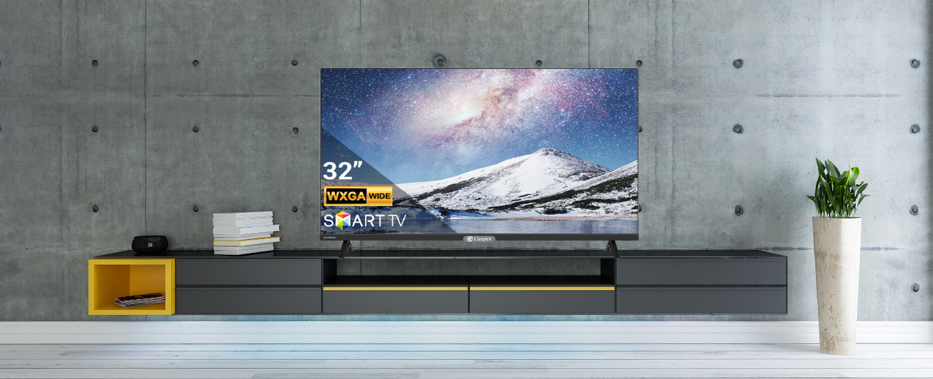 Smart Tivi Casper 32 inch 32HX6200 -Thiết kế sang trọng, viền màn hình mỏng nhẹ 