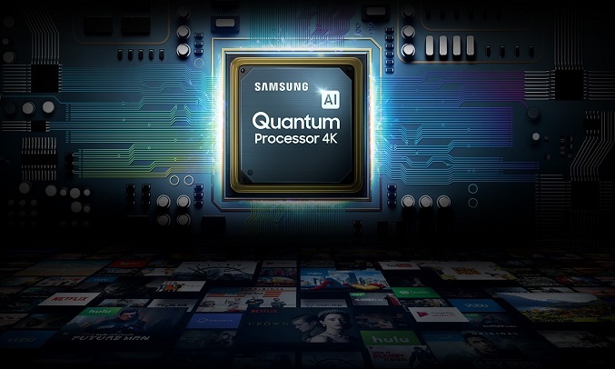 Smart Tivi QLED Samsung 4K 55 inch QA55LS01TAKXXV - Bộ xử lý Quantum 4K