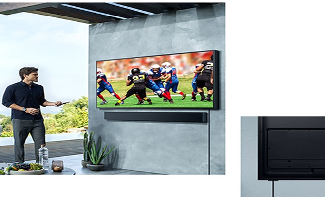 Smart Tivi Samsung 4K 75 inch QA75LST7TAKXXV Kết nối liền mạch, nhanh chóng