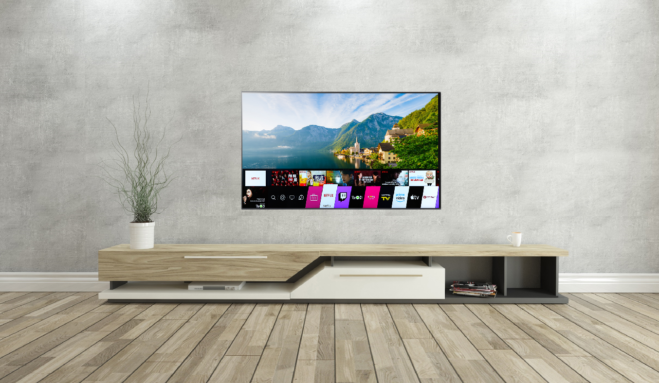 Smart Tivi LG 4K 55 inch 55UP7720PTC - Bộ vi xử lý lõi tứ 4k