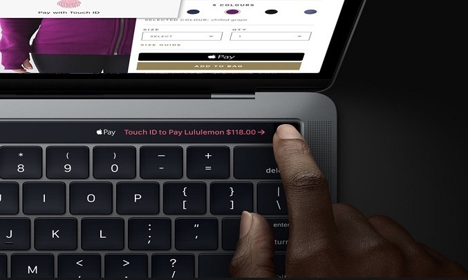 Apple Macbook Pro Touch i5 13.3 inch MWP72SA/A 2020 - Bảo mật an toàn bằng Touch ID