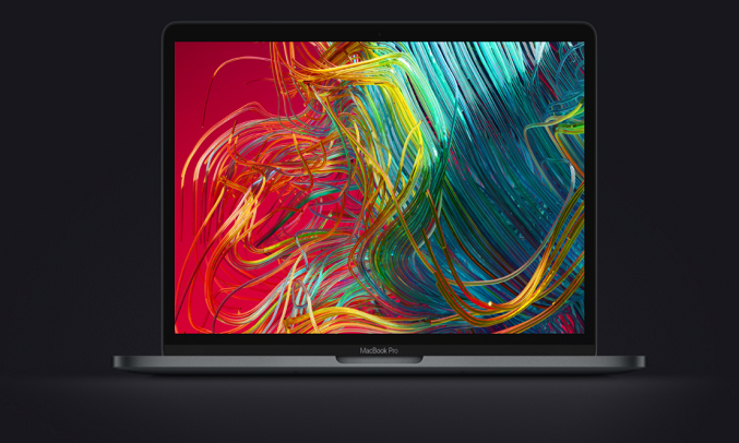 Apple Macbook Pro Touch i5 13.3 inch MWP72SA/A 2020 - Màn hình Retina sắc nét