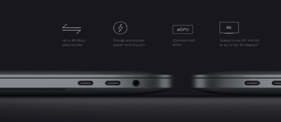 Apple Macbook Pro Touch i5 13.3 inch MWP72SA/A 2020 - Trang bị 4 USB