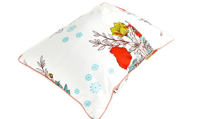 Gối đầu bèo cotton xốp màu 30x40cm Hometex giá ưu đãi tại siêu thị điện máy Nguyễn Kim