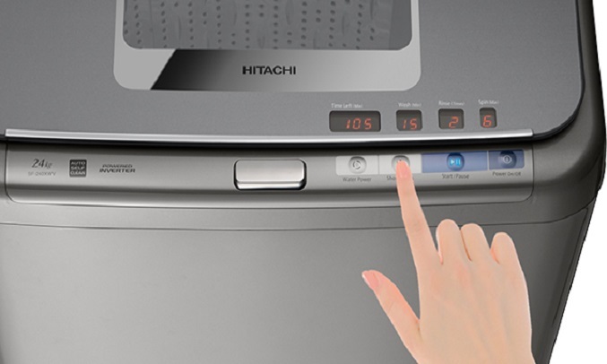 Máy giặt Hitachi 11 kg SF-110XA 220-VT (COG-W) - Bảng điều khiển