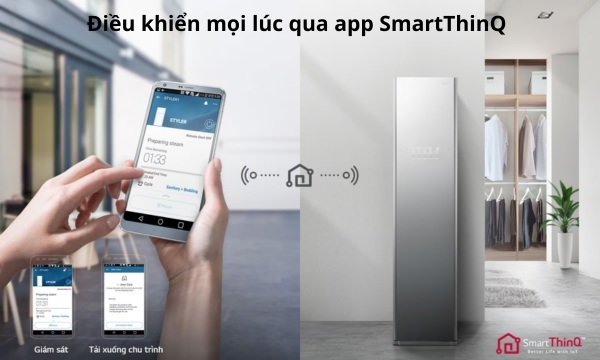 Tủ chăm sóc quần áo thông minh LG Styler S3MFC - SmartThinQ™