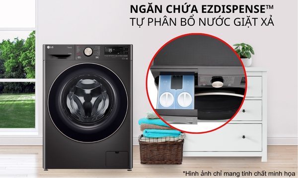 Máy giặt sấy LG FV1414H3BA 14/8kg