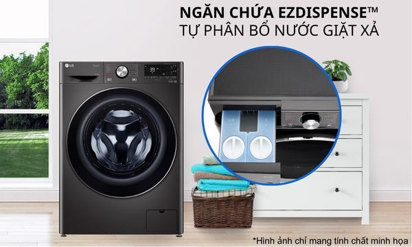 Máy giặt sấy LG FV1411H3BA 11/7kg