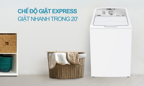 Máy giặt công nghiệp Mabe 19 kg WMA79112CBCS0 - Giặt nhanh và sạch chỉ trong 20 phút