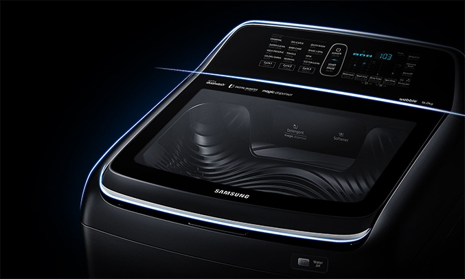 Máy giặt Samsung 16 kg WA16N6780CV (2018) thiết kế sang trọng