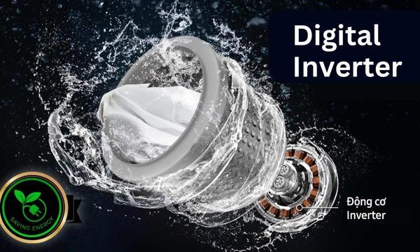 Máy giặt sấy Samsung WD14BB944DGMSV 14/8kg - Động cơ Digital Inverter tiết kiệm điện