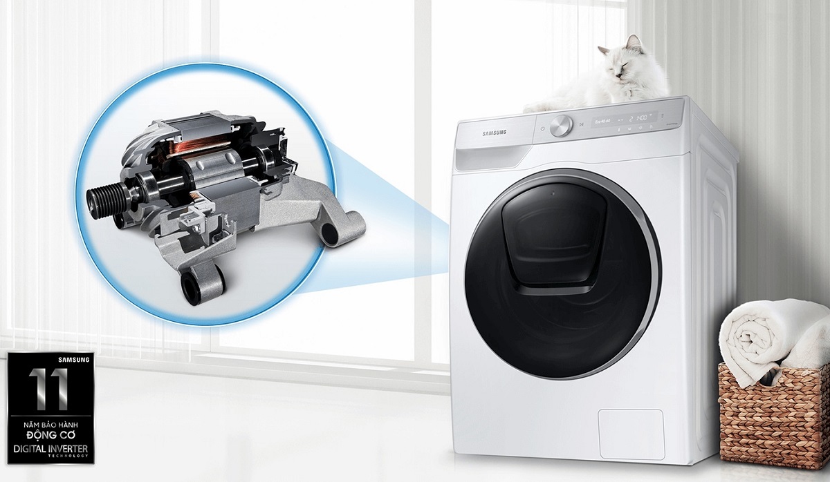 Máy giặt Samsung Inverter 9.5 kg WW95T4040CE/SV - Công nhệ Digital Inverter