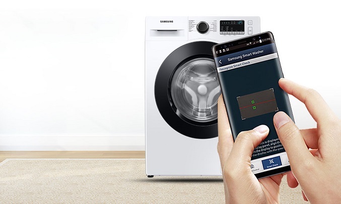 Máy giặt Samsung - Tính năng Smart Check 