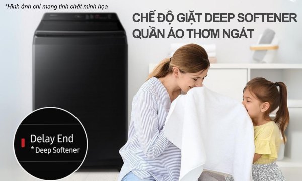 Máy giặt Samsung Inverter 17 kg WA17CG6442BDSV - Giặt sạch siêu tốc