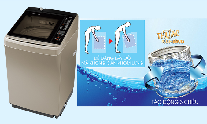 Máy giặt Aqua AQW-D900BT (N) chính hãng