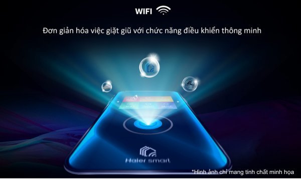 Máy giặt sấy Aqua Inverter AQD-DH1300H.PS 13/8kg Tự động phân bổ nước giặt xả Smart Dosing