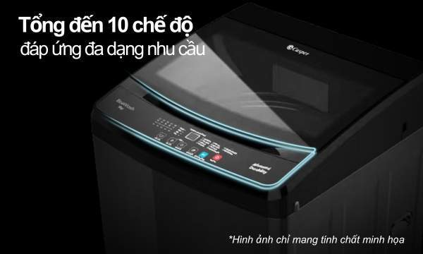 Máy giặt Casper 10 kg WT-10NB3 - Tự làm sạch lồng giặt Auto Clean