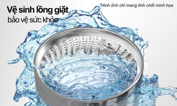 Máy giặt Casper 9 kg WT-9NB3 - Chế độ sấy gió AirDry, tiết kiệm thời gian phơi