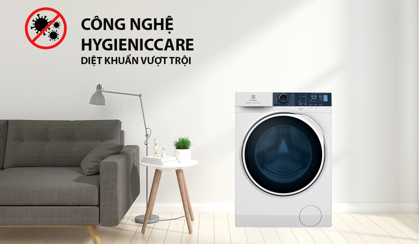 Máy giặt Electrolux Inverter 9 kg EWF9024P5WB - Công nghệ HygienicCare