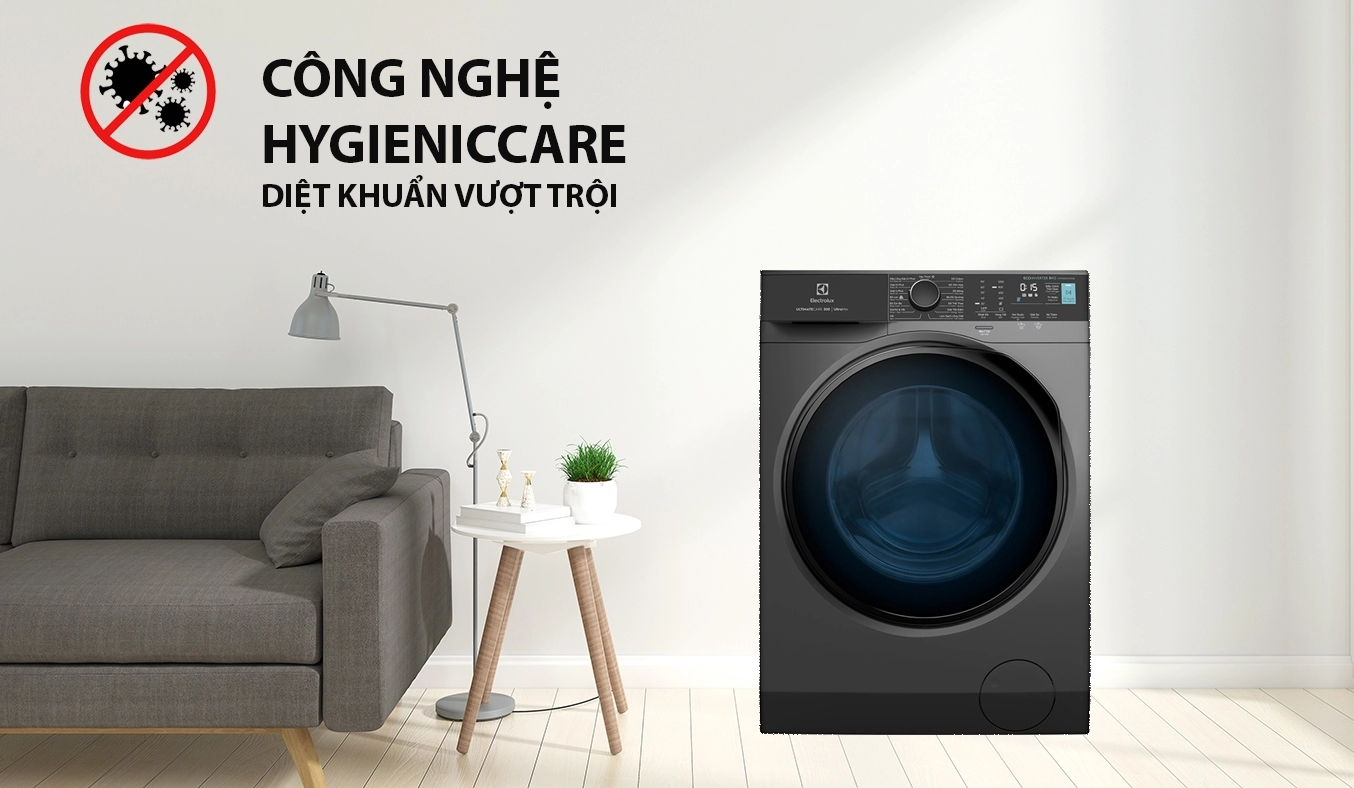 Máy giặt Electrolux Inverter 8 kg EWF8024P5SB - Công nghệ HygienicCare