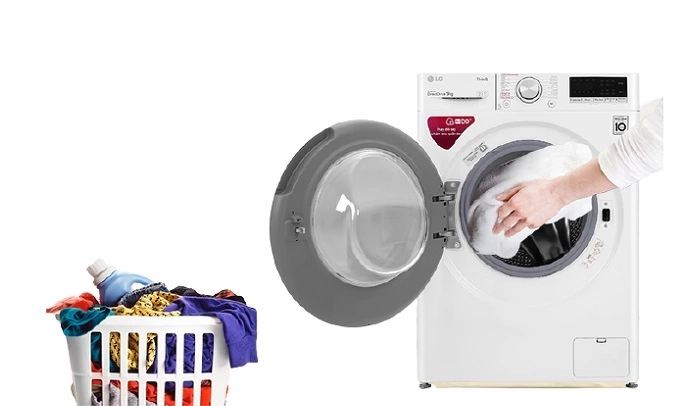 Máy giặt LG Inverter 8.5 Kg FV1408S4W - Thêm đồ trong khi giặt tiện lợi