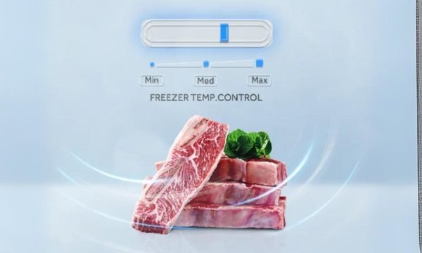 Tủ lạnh Aqua Inverter 320 lít AQR-B380MA(WGP)U1 - Làm lạnh siêu nhanh chóng