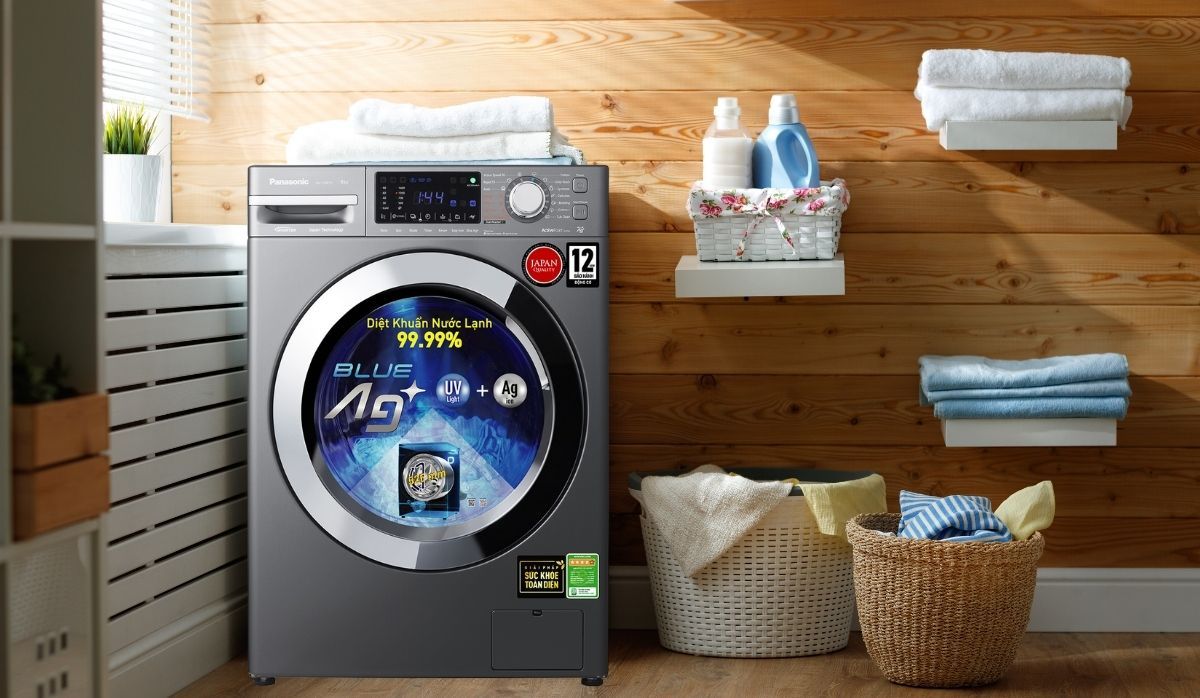 Máy giặt Panasonic Inverter 9 kg- 15 chương trình giặt tiện lợi