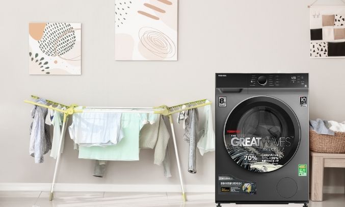 Máy giặt Toshiba - Tính năng ghi nhớ khi mất điện