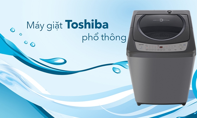 Máy giặt Toshiba 10 kg AW-H1100GV (SM) thiết kế đơn giản