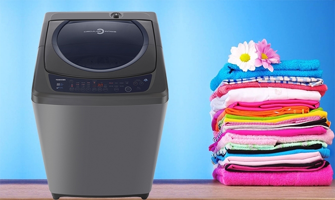 Máy giặt Toshiba 9 kg AW-H1000GV (SB) được thiết kế với dung lượng giặt 9 kg