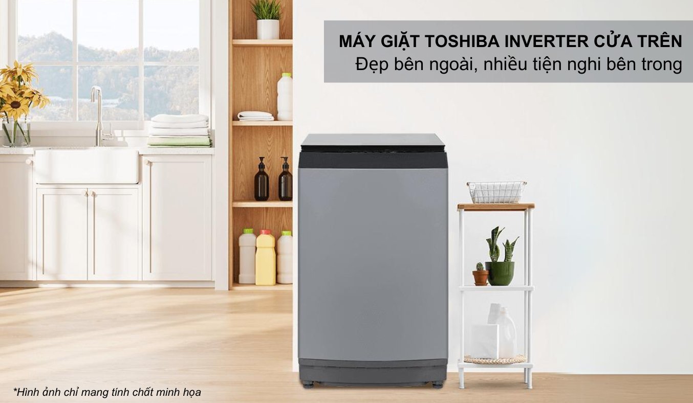 Máy giặt Toshiba Inverter 15 kg AW-DUM1600LV(SG)