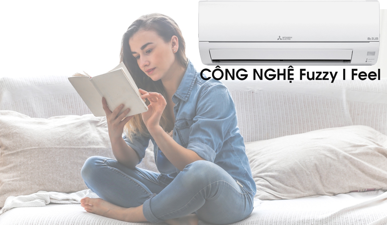 Máy lạnh Mitsubishi Electric 2 HP MS-HP50VF công nghệ Fuzzy I Feel