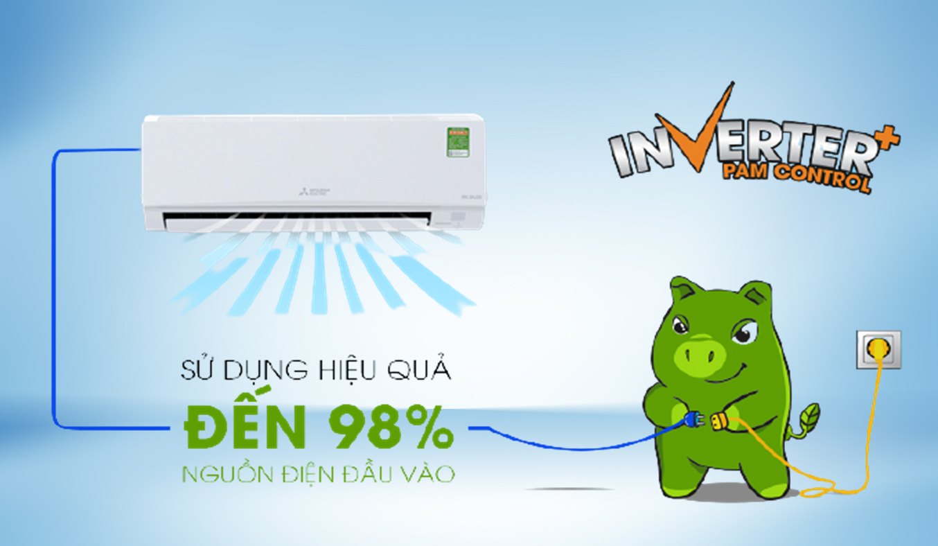 Máy lạnh Mitsubishi Electric Inverter 1.5 HP MSY-JP35VF