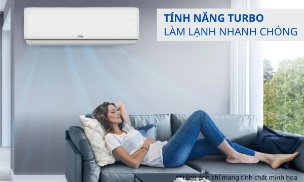 Máy lạnh TCL Inverter 2 HP TAC-18CSD/XAB1 Làm lạnh nhanh chóng