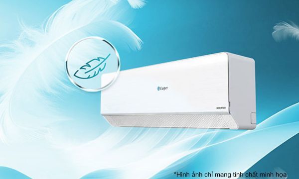 Máy lạnh Casper Inverter 1.5 HP QC-12IS36 khí mềm silkair