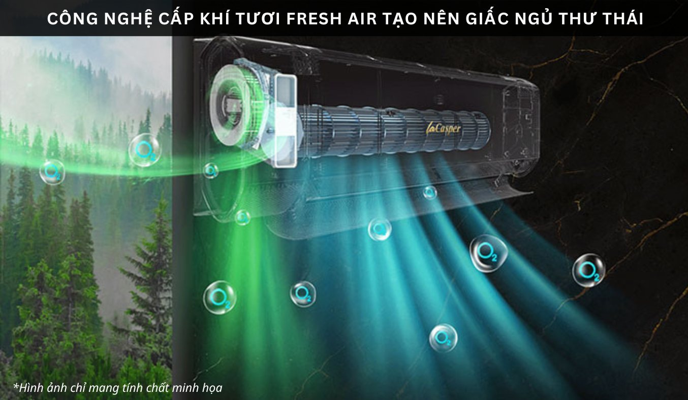 Máy lạnh Casper Inverter 1 HP XH-09IF35