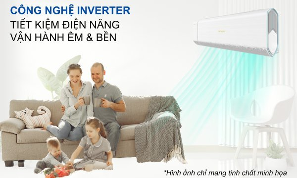 Máy lạnh Casper Inverter 1 HP XH-09IF35