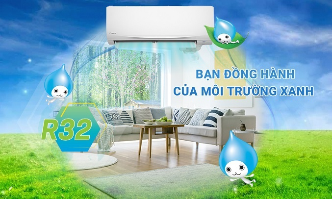 Máy lạnh Daikin 1.5 HP ATF35UV1V - Gas R32