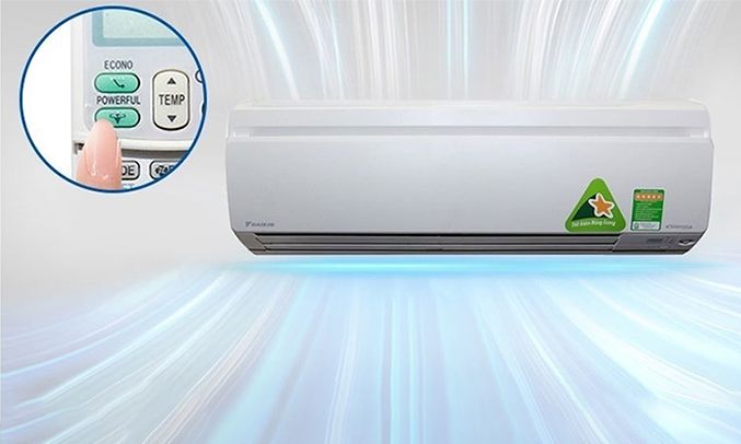 Máy lạnh Daikin Inverter 1.5 HP FTKS35GVMV làm lạnh nhanh chóng