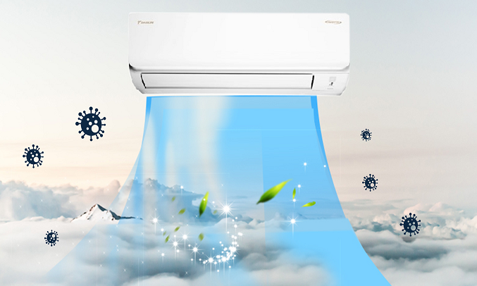 Máy lạnh Daikin Inverter 2.5 HP FTKA60UAVMV - Chức năng chống ẩm mốc