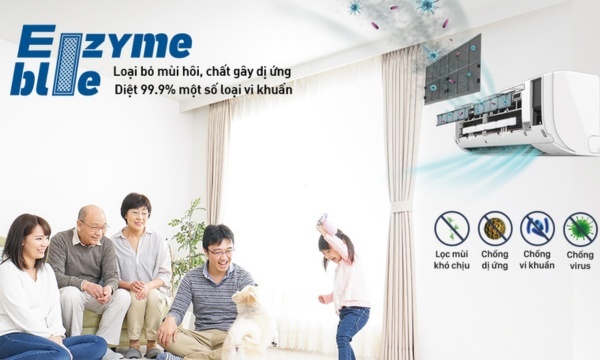 Máy lạnh Daikin Inverter 2023 - Phim lọc diệt khuẩn