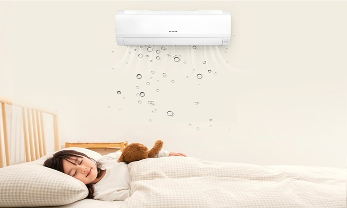 Máy lạnh Hitachi 1.5 HP RAS-EJ13CKV – Xuất xứ Malaysia (Hàng chính hãng) Bảo hành 24 tháng – 7.990.000VNĐ 5 Máy lạnh Hitachi 1.5 HP RAS-EJ13CKV - Chế độ hút ẩm