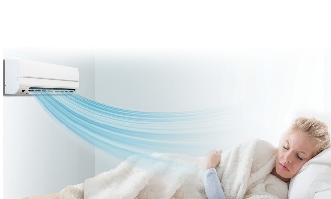 Máy lạnh LG Inverter 1.5 HP V13ENS - Thư giãn với hướng gió dễ chịu của điều hòa