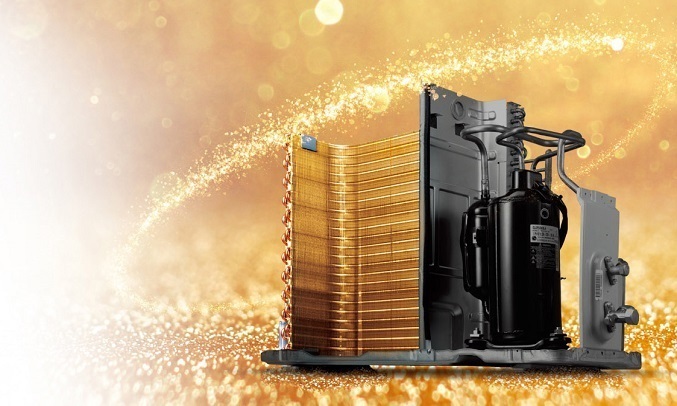 Máy lạnh LG Inverter 1.5 HP V13ENS - Điều hòa LG bền bỉ với dàn tản nhiệt mạ vàng